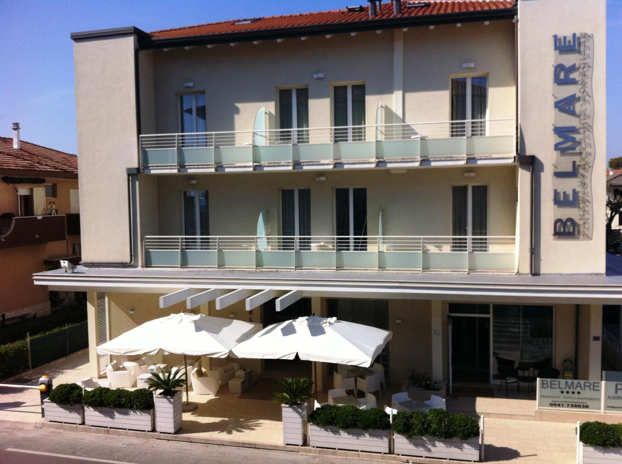 Residence Belmare Римини Екстериор снимка
